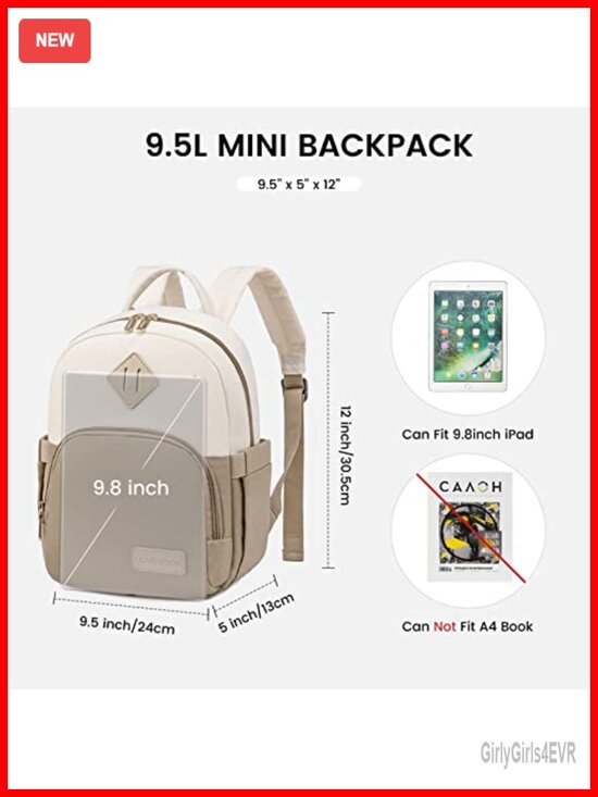 Lightweight Waterproof Nylon Mini Backpack with Multiple Pockets main image 5